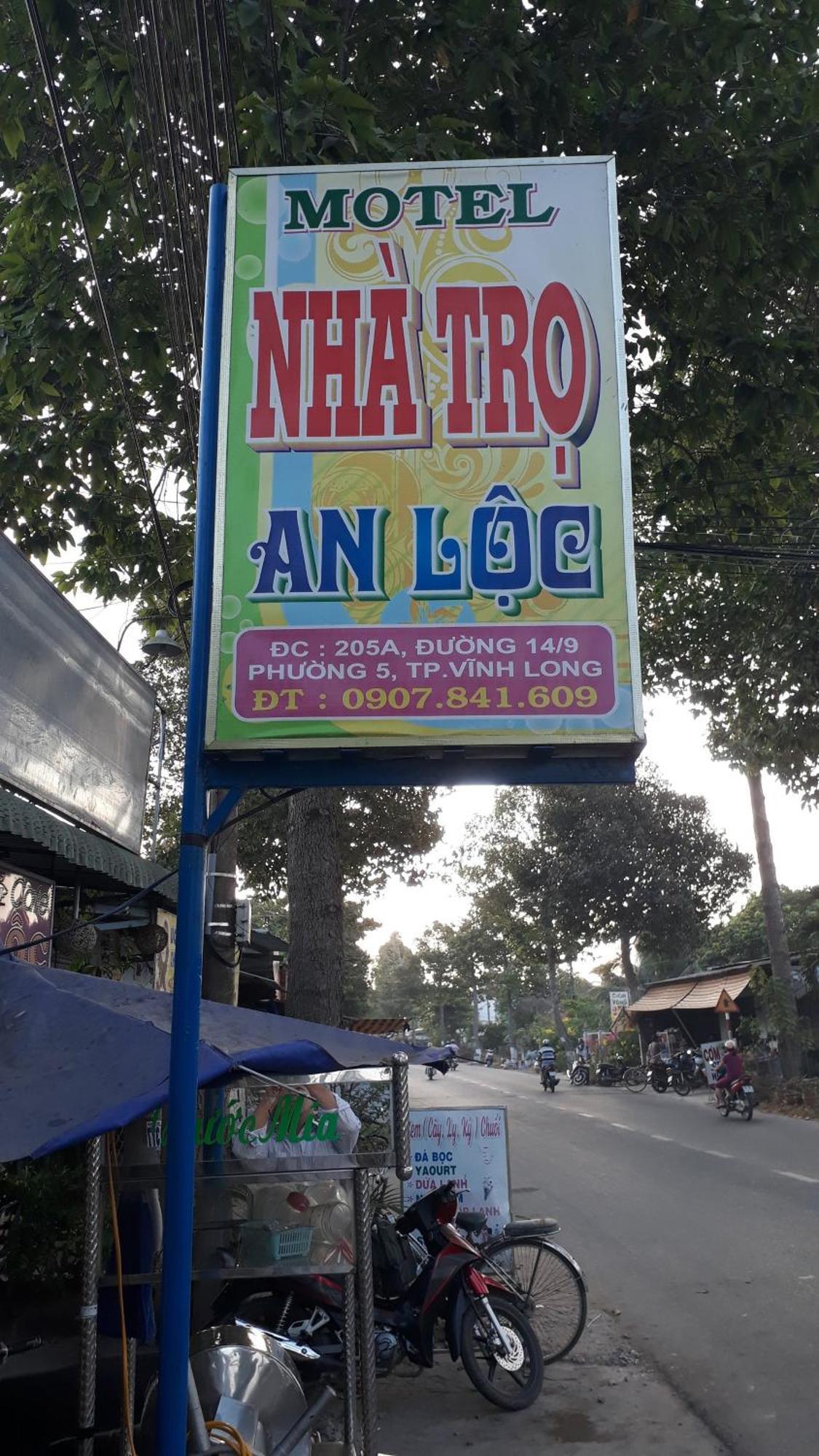 An Loc Motel Vinh Long Exterior photo